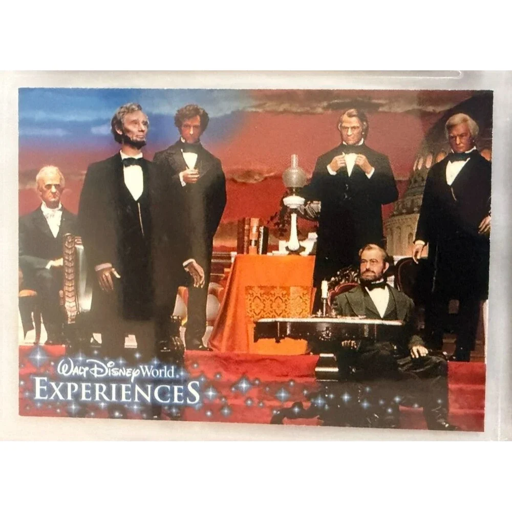 Walt Disney World Experiences Liberty Square 9 Card Set Complete with Sleeve